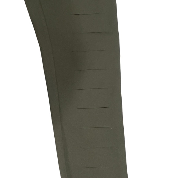 Halara High Waisted Ripped Solid Casual Leggings NWT, Color: Olive - Picture 6 of 8